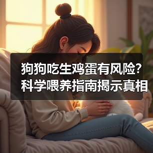 狗狗吃生鸡蛋有风险？科学喂养指南揭示真相
