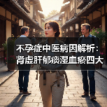 不孕症中医病因解析：肾虚肝郁痰湿血瘀四大
