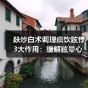 麸炒白术调理痰饮眩悸3大作用：缓解眩晕心慌关键(图2)