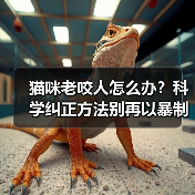 猫咪老咬人怎么办?科学纠正方法别再以暴制暴(图1) 猫咪老咬人怎么办?科学纠正方法别再以暴制暴(图1)