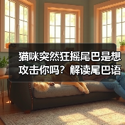 猫咪突然狂摇尾巴是想攻击你吗?解读尾巴语言的隐藏信号(图3) 猫咪突然狂摇尾巴是想攻击你吗?解读尾巴语言的隐藏信号(图3)