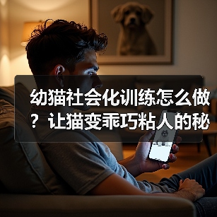 幼猫社会化训练怎么做?让猫变乖巧粘人的秘诀(图4) 幼猫社会化训练怎么做?让猫变乖巧粘人的秘诀(图4)