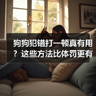 狗狗犯错打一顿真有用?这些方法比体罚更有效(图3) 狗狗犯错打一顿真有用?这些方法比体罚更有效(图3)