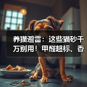 养猫避雷:这些猫砂千万别用!甲醛超标、香味重、水晶砂危害大(图3) 养猫避雷:这些猫砂千万别用!甲醛超标、香味重、水晶砂危害大(图3)