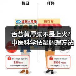 舌苔黄厚腻不是上火?中医科学祛湿调理方法全解析(图3) 舌苔黄厚腻不是上火?中医科学祛湿调理方法全解析(图3)