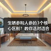 生晒参和人参的3个核心区别？教你选对适合的补益药材 - 辰飞雨深圳健康科普资讯网