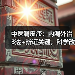 中医调皮疹:内调外治3法+辨证关键,科学改善反复皮损(图3) 中医调皮疹:内调外治3法+辨证关键,科学改善反复皮损(图3)
