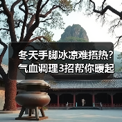 冬天手脚冰凉难捂热?气血调理3招帮你暖起来(图4) 冬天手脚冰凉难捂热?气血调理3招帮你暖起来(图4)