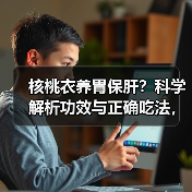 核桃衣养胃保肝?科学解析功效与正确吃法,避免踩坑(图4) 核桃衣养胃保肝?科学解析功效与正确吃法,避免踩坑(图3)