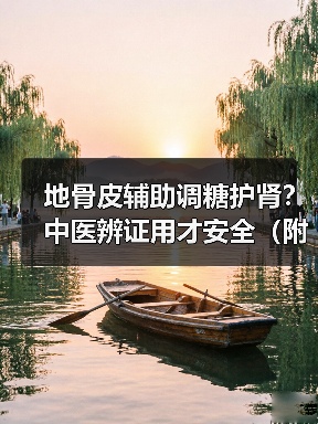 地骨皮辅助调糖护肾?中医辨证用才安全(附避坑指南)(图4) 地骨皮辅助调糖护肾?中医辨证用才安全(附避坑指南)(图3)