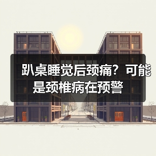 趴桌睡觉后颈痛？可能是颈椎病在预警 - 辰飞雨深圳健康科普资讯网