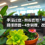 手淫过度+熬夜伤肾？搞懂原因+4步调理，改善肾虚状态 - 辰飞雨深圳健康科普资讯网