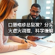 口唇疱疹总复发？分实火虚火调理，科学缓解不踩坑 - 辰飞雨深圳健康科普资讯网