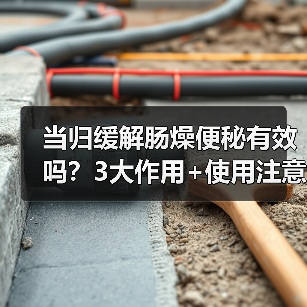 当归缓解肠燥便秘有效吗?3大作用+使用注意事项(图3) 当归缓解肠燥便秘有效吗?3大作用+使用注意事项(图3)