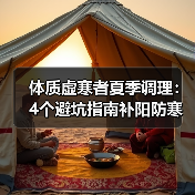 体质虚寒者夏季调理：4个避坑指南补阳防寒 - 辰飞雨深圳健康科普资讯网