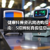 健康科普资讯网选购指南:5招辨别真假信息,维护与常见问题解析(图3) 健康科普资讯网选购指南:5招辨别真假信息,维护与常见问题解析(图3)