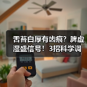 舌苔白厚有齿痕?脾虚湿盛信号!3招科学调理改善(图2) 舌苔白厚有齿痕?脾虚湿盛信号!3招科学调理改善(图2)