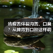 齿痕舌伴裂沟舌、口臭?从脾胃到口腔这样调(图2) 齿痕舌伴裂沟舌、口臭?从脾胃到口腔这样调(图2)