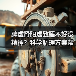 脾虚肾阳虚致睡不好没精神?科学调理方案帮你恢复活力(图1) 脾虚肾阳虚致睡不好没精神?科学调理方案帮你恢复活力(图1)