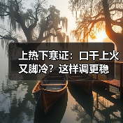 上热下寒证:口干上火又脚冷?这样调更稳(图3) 上热下寒证:口干上火又脚冷?这样调更稳(图3)