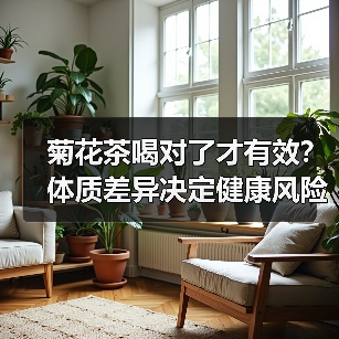菊花茶喝对了才有效?体质差异决定健康风险(图1) 菊花茶喝对了才有效?体质差异决定健康风险(图1)