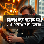 健康科普实用知识解析：5个方法帮你远离误