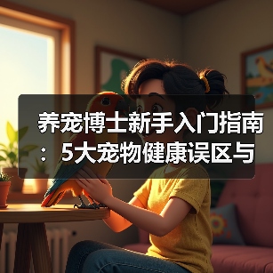 养宠博士新手入门指南：5大宠物健康误区与解决方案 - 辰飞雨深圳健康科普资讯网