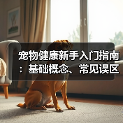 宠物健康新手入门指南:基础概念、常见误区及5大解决方案(图2) 宠物健康新手入门指南:基础概念、常见误区及5大解决方案(图2)