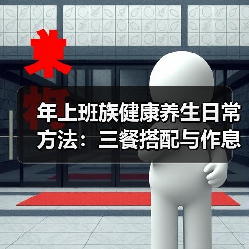 年上班族健康养生日常方法：三餐搭配与作息